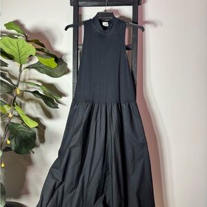 a new day Black Midi Dress